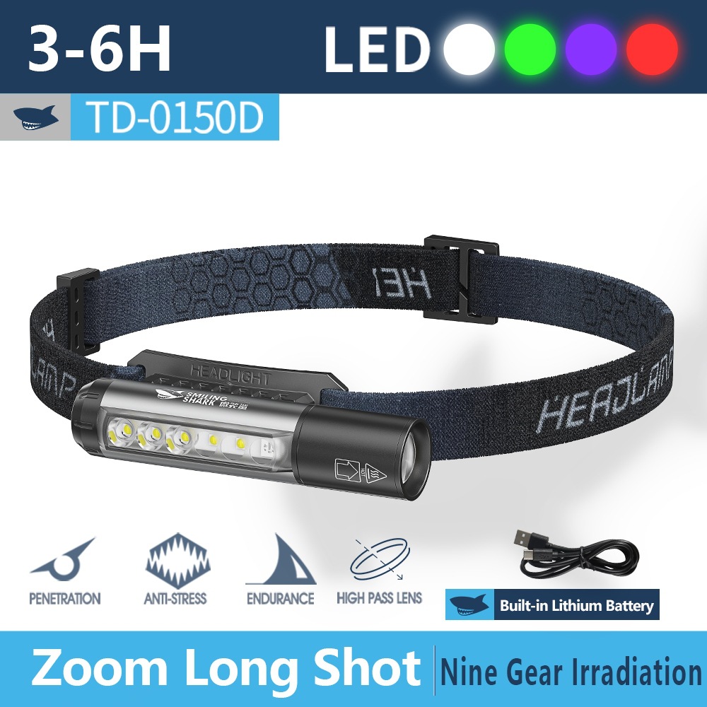 Ultra-light special lighting headlamp for outdoor night fish