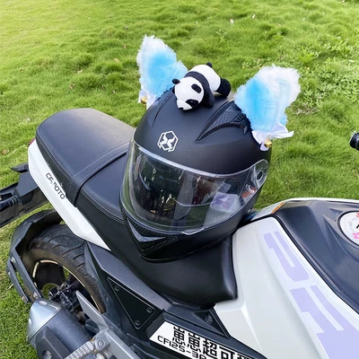 Plush Motorcycle Helmet: Universal Auto Parts and Accessories