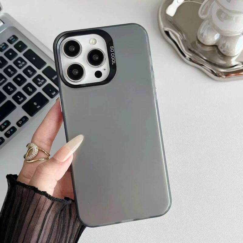 For one plus one NORDCE4 5G mobile phone case 1 nord N30 frosted 1 NORD CE2 color silver protective case