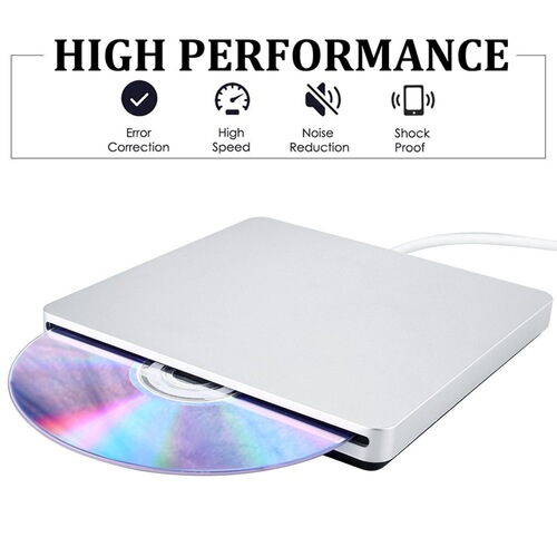 USB2.0 CD-RW burner driver Note ultra-thin external DVD slot-loading optical drive player universal