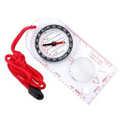 Amazon Bestseller Outdoor Map Scale Compass North Pointer SD482 with Magnifying Glass Multi-functional Gift