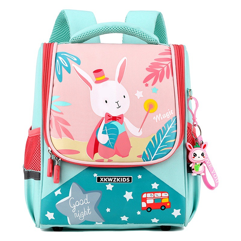 Natural fish a generation of children's cartoon bag boys and girls Korean kindergarten bag ultra light cross-border wholesale
