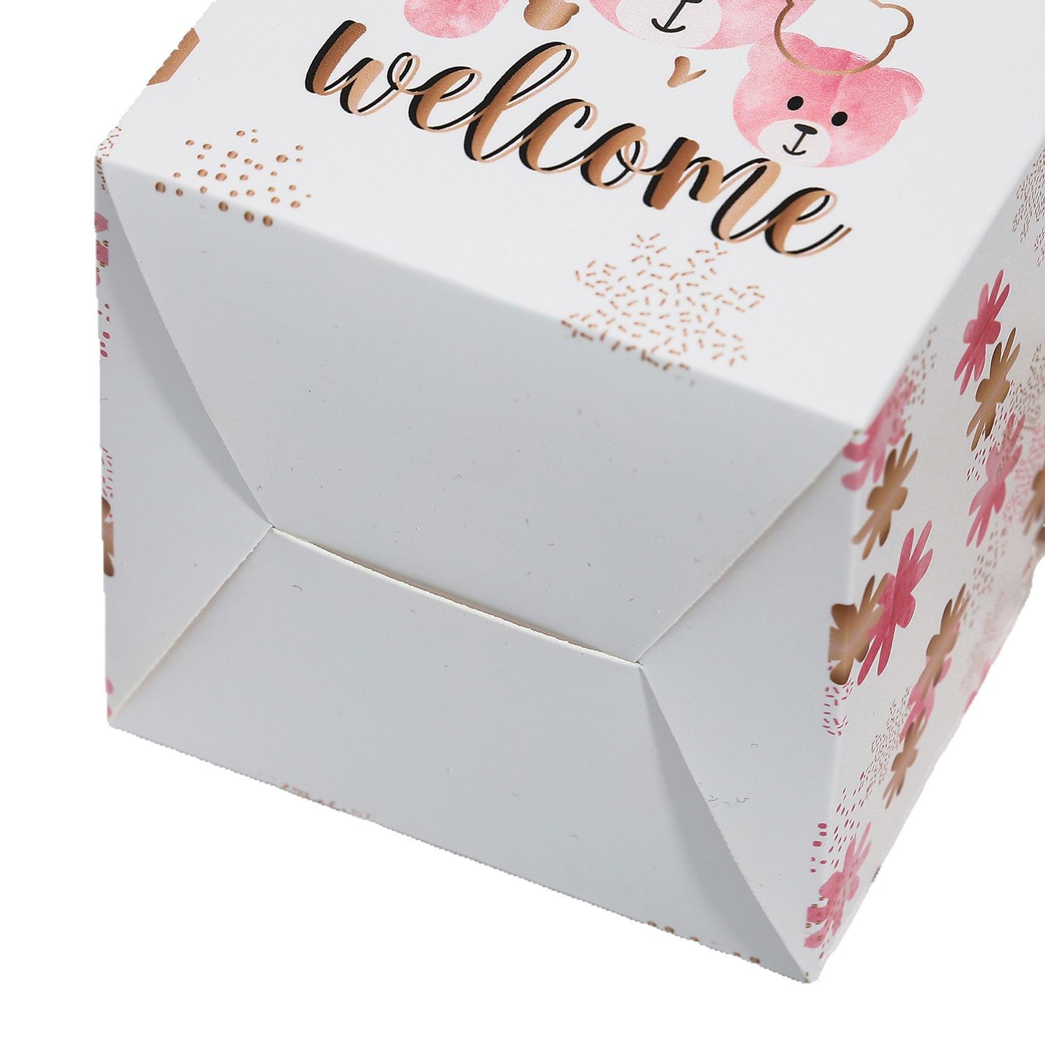 Caja de dulces de oso bebé luna llena caja de regalo de mano caja de embalaje caja de regalo de regalo de cumpleaños caja de regalo de mano