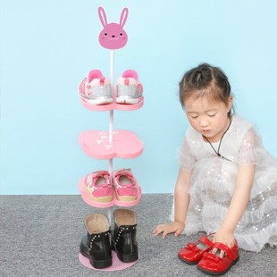 Детская мультяшная трехмерная обувь, система хранения