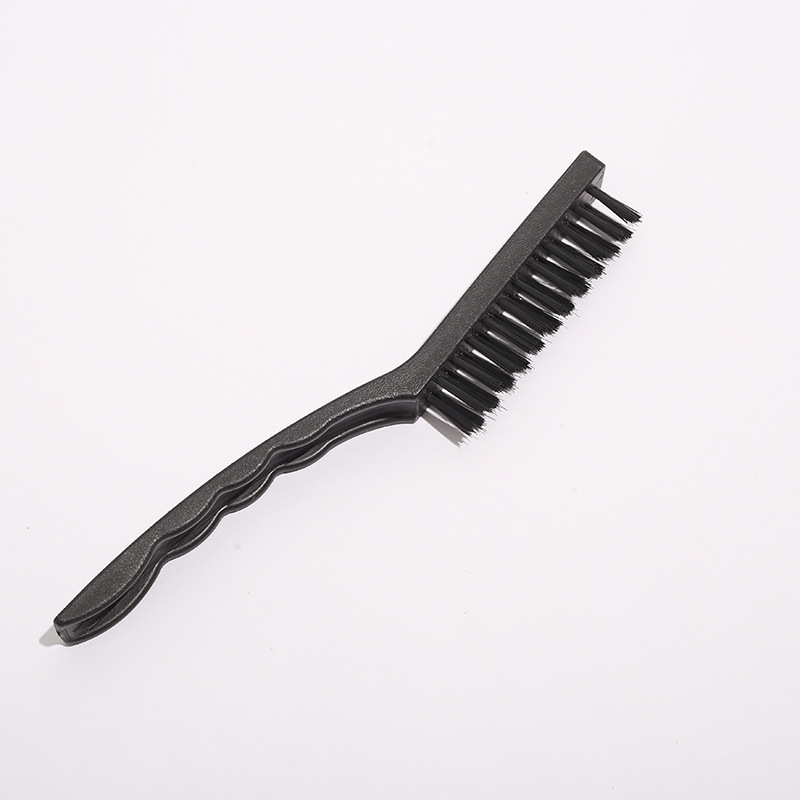 Cepillo de limpieza Estufa de cocina grande Cepillo de limpieza para estufa de gas Cepillo de alambre de desengrasado y descontaminación de nueve pulgadas