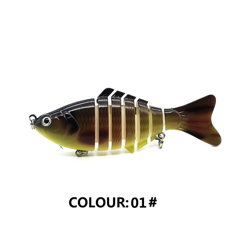 Multi Jointed Fishing Lures Hard Swimbaits Bass Trout Fresh Water Fishing Lure