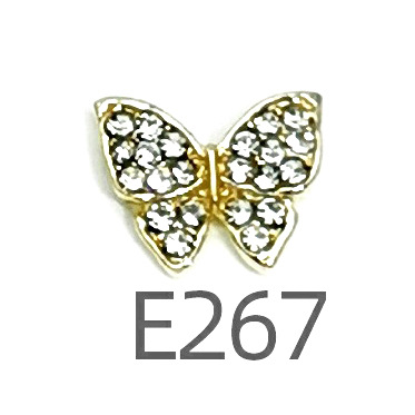 Transfronterizo Japonés arco de uñas accesorios de pajarita caliente simple todo fósforo tridimensional hueco joyería de uñas de diamantes al por mayor