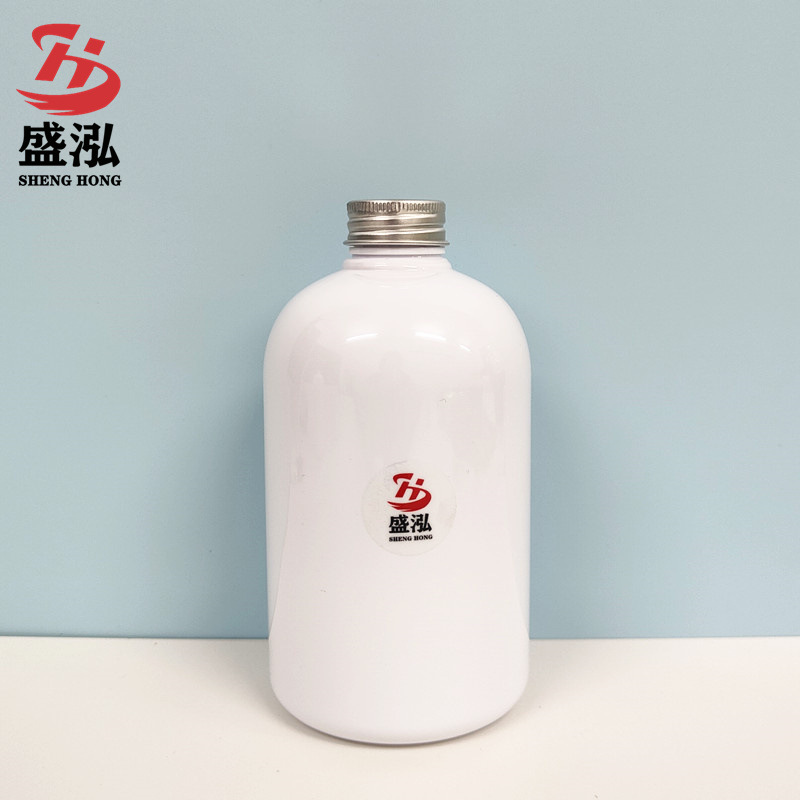 500ml毫升28牙洗发水瓶 沐浴露瓶 PET塑料瓶配金属铝盖化妆品包材