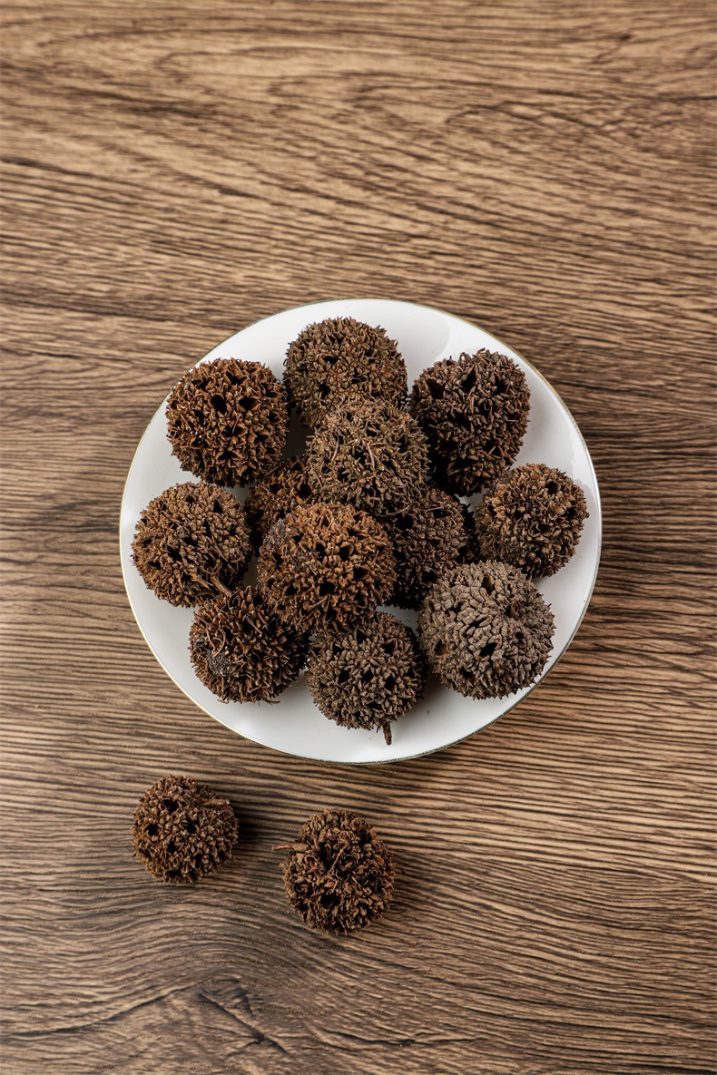 Lulutong Sweetgum Fruit 500g Dried Liquidambar Fructus Clean Sifted Traditional TCM Herb overview