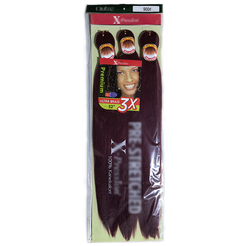 3X pre-estirado EZ trenzado cabello de tres piezas fabricantes al por mayor