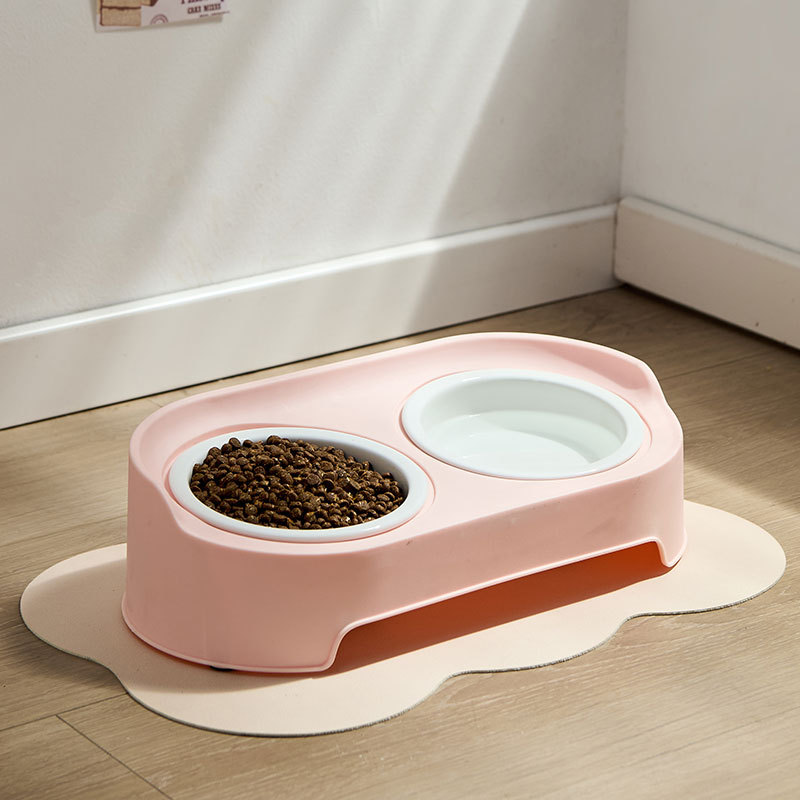 Tazo de cerámica rosa + (sin almohadilla para disparar)