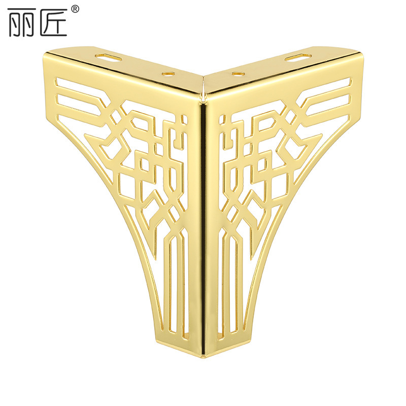 13 points window grilles feet 1.5 thick load-bearing classical art pattern TV cabinet legs bedside table legs wrought iron sofa legs