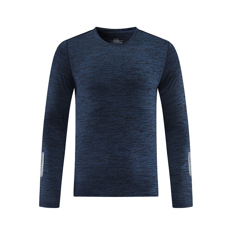 2022 otoño Camiseta de manga larga suéter de los hombres deportes de los hombres de fitness correr ropa de entrenamiento suelta camiseta casual