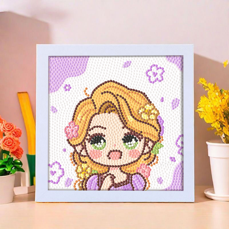 정사각형 AA009(사진 프레임 + 도구 키트와 함께 제공)