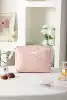 Pink little white rabbit medium number
