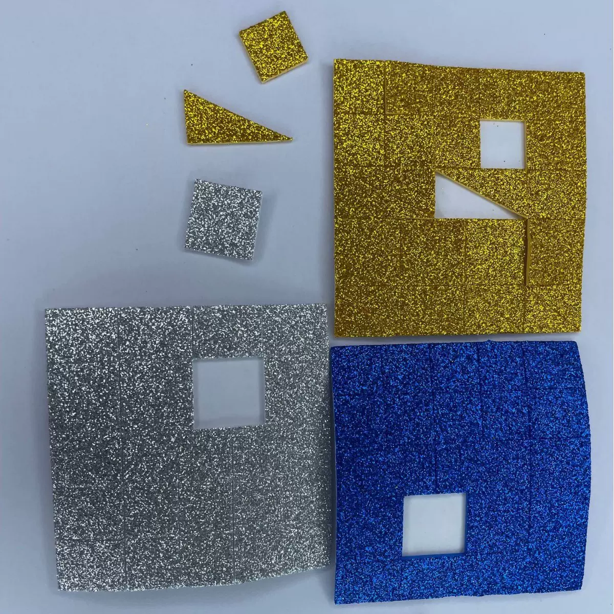 彩色金葱膜EVA泡棉胶 背胶闪亮海绵胶 金葱DIY工艺品材料素材彩色