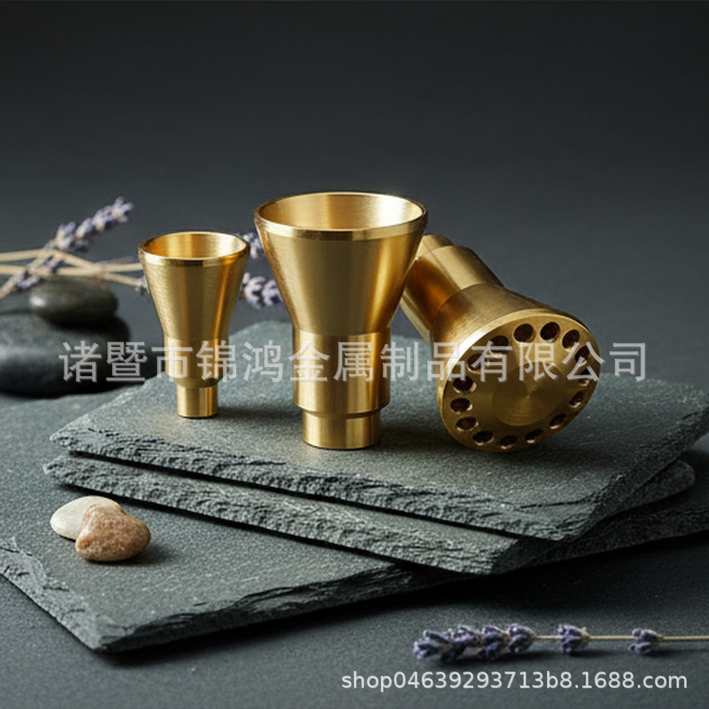 锦鸿黄铜分液头空调制冷铜管分流器黄铜分布器铜分流头高效换热