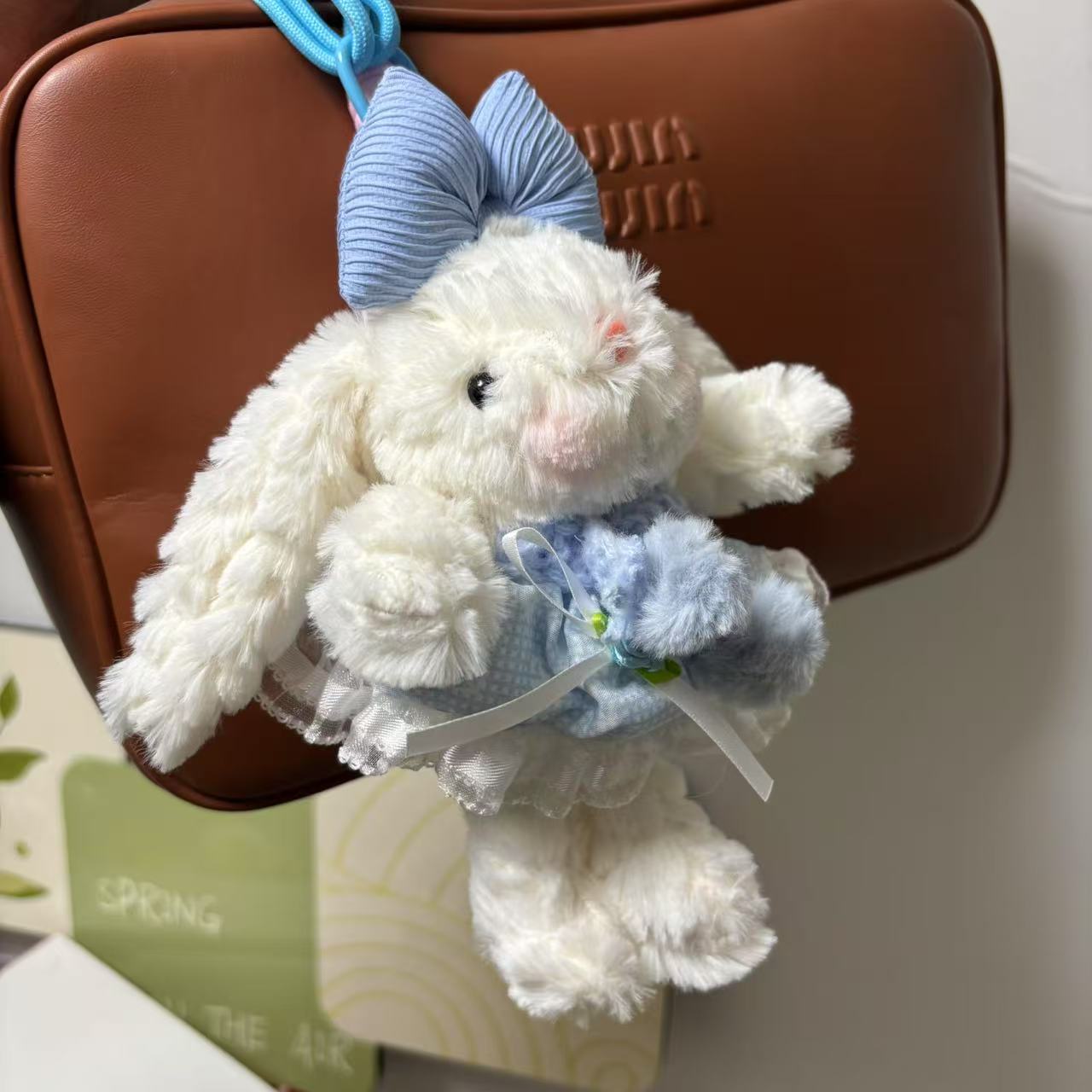 sea salt blue rose rabbit