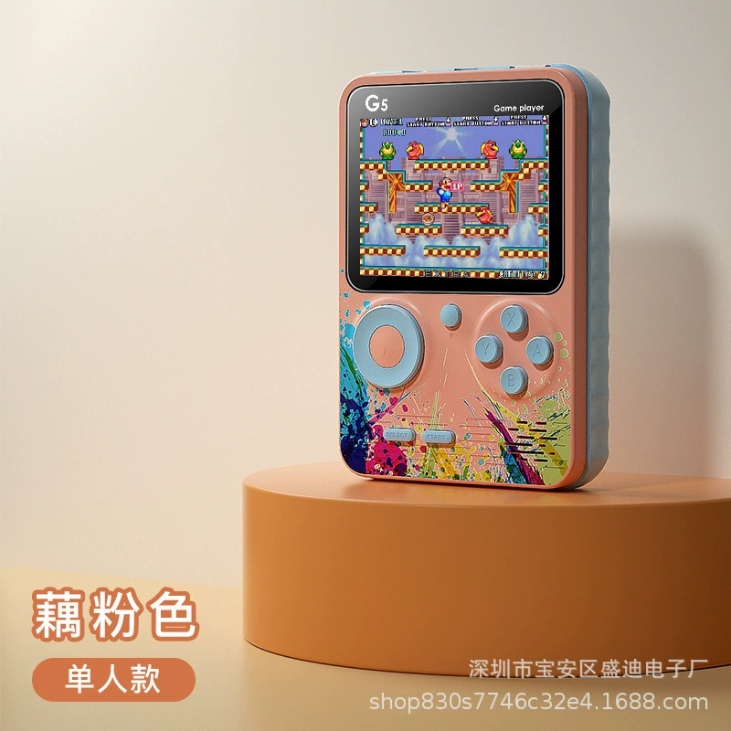 Retro fighting game console for double, nostalgia, 3.0inch, (Cross-border trading)