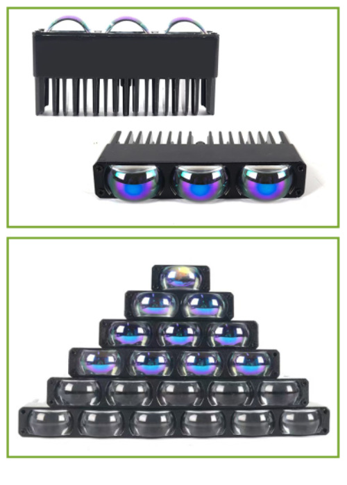 Car Grille Hidden Spotlight LED Light Bar Yellow White IP67
