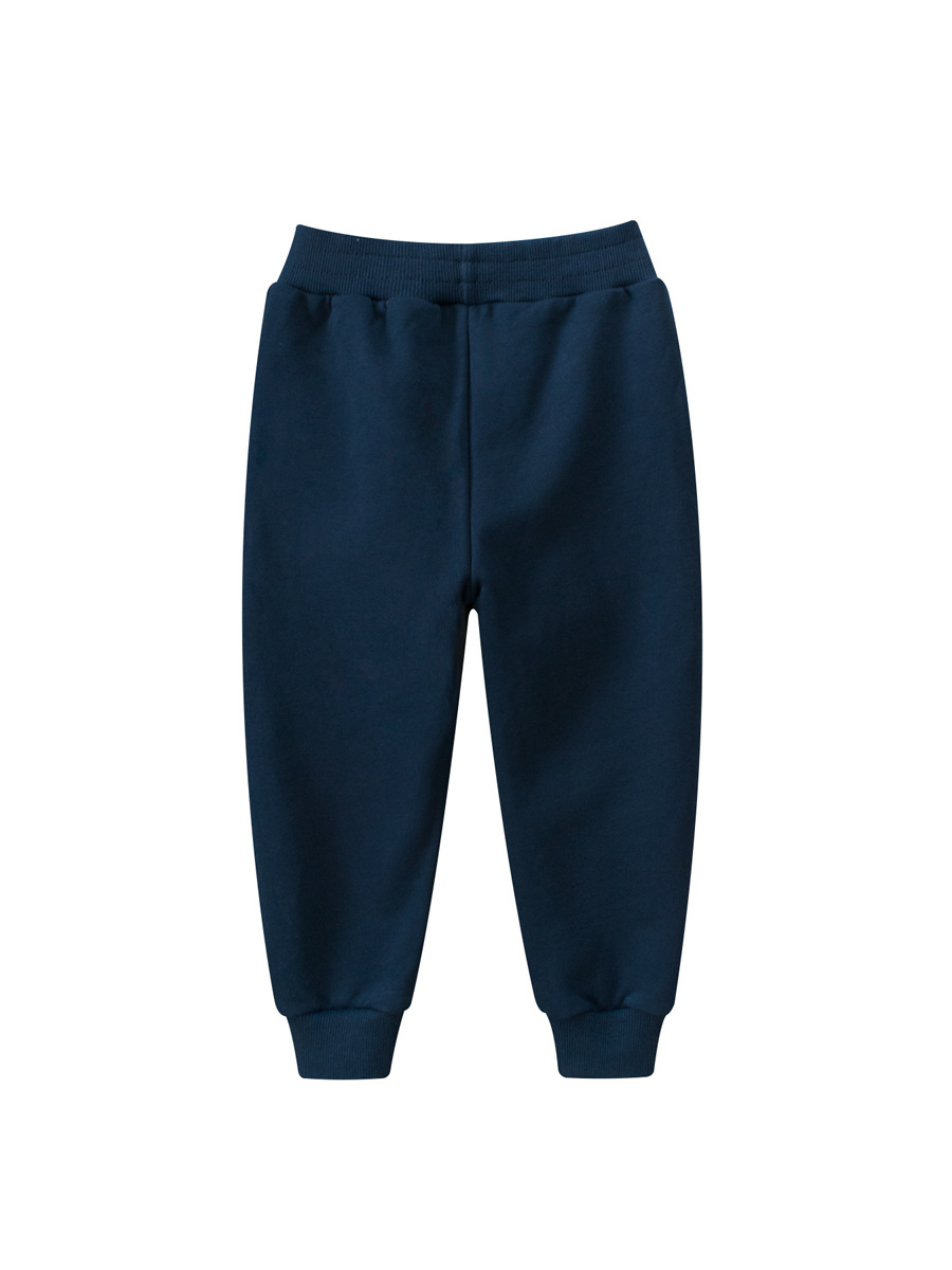 27 niños transfronterizos ropa para niños Primavera y otoño Nuevo estilo coreano pantalones largos para niños dibujos animados dinosaurio bebé entrega de una sola pieza