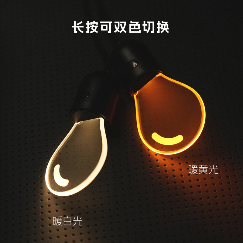 Nueva lámpara de automóvil pequeña lámpara de automóvil LED luz de atmósfera pequeña lámpara luminosa lámpara de atmósfera colgante de automóvil image 3