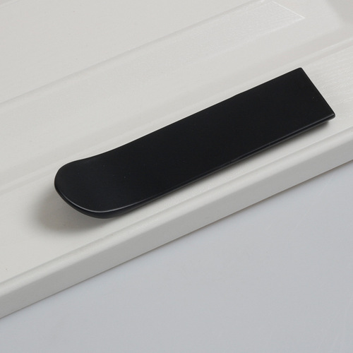 Manufacturer supplies zinc alloy edge handles, cabinet wardrobe door handles, solid color, modern, simple, durable accessories