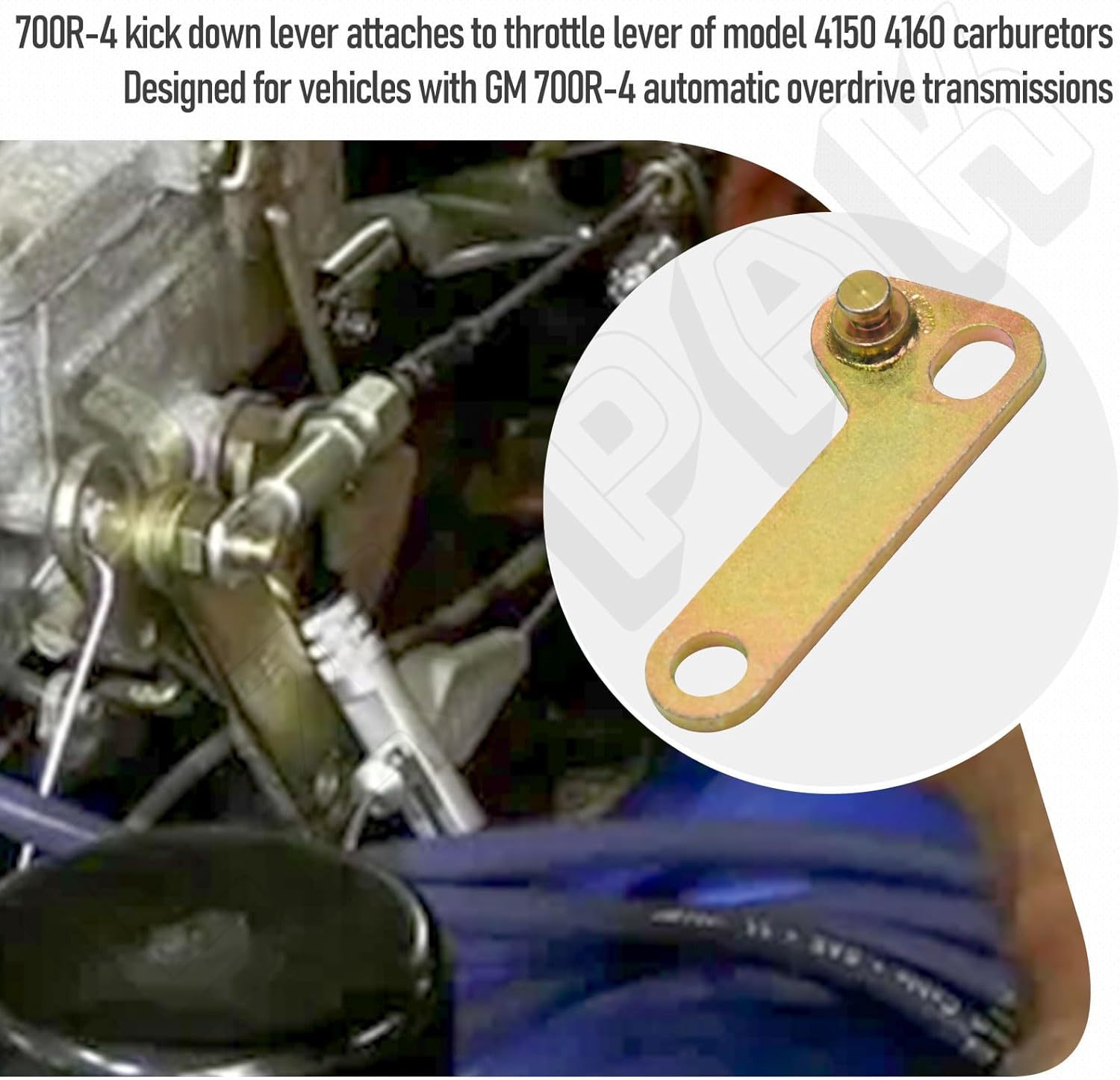 20-121 Carburetor Downshift Throttle Bracket Kit 700R4 Transmission Parts