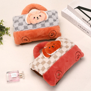 Free shipping new rechargeable hot water bag cute cartoon hot water bag hand warmer baby explosion-proof removable and washable hand warmer
