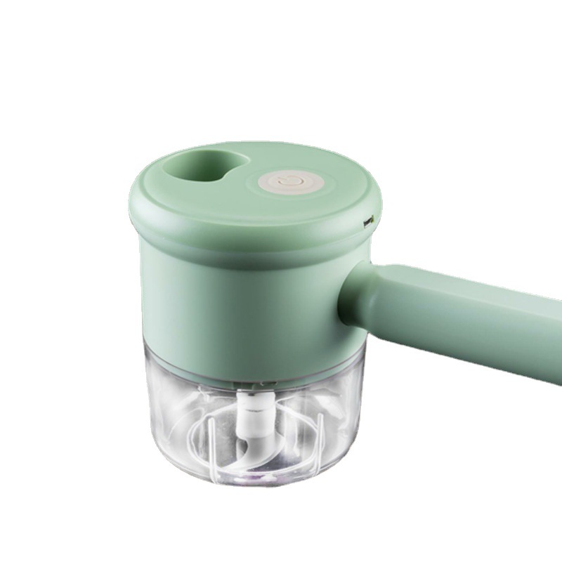 款加特林切菜器無線電動料理機廚房家用手持料理錘蒜蓉切片機