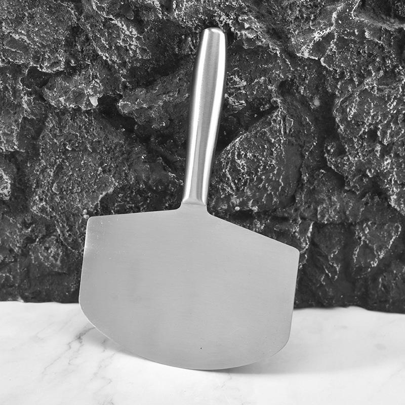 新款弧形铲刀塑料油灰刀不锈钢抹子粉刷石膏上料器腻子刮板工具