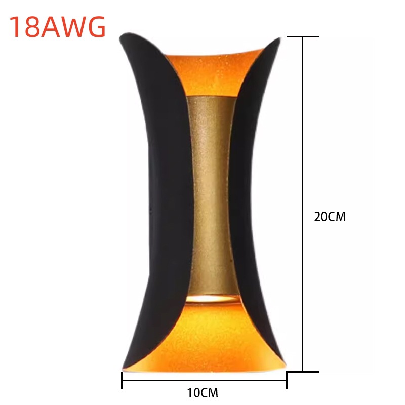 블랙 골드 10W-18AWG