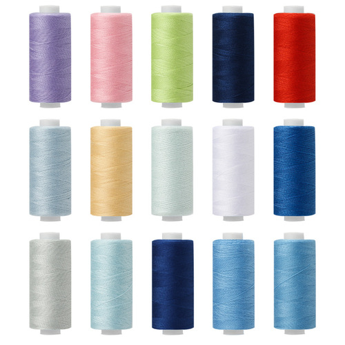 Home DIY sewing machine small thread hand sewing thread 100 colors optional 402 sewing thread 400 yards 10 colors polyester thread