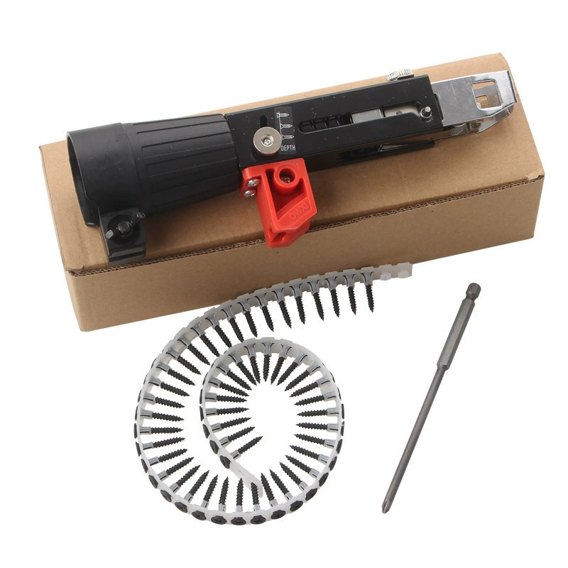 Отвертка автоматическая винтовая цепь с винтовой головкой пистолета столярная гипсокартонная пластина козыри