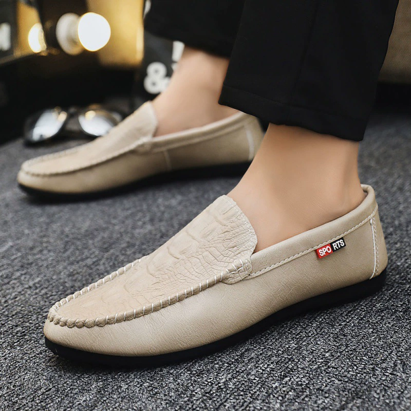 Обувь, обувь для отдыха, кожаные туфли, корейский стиль