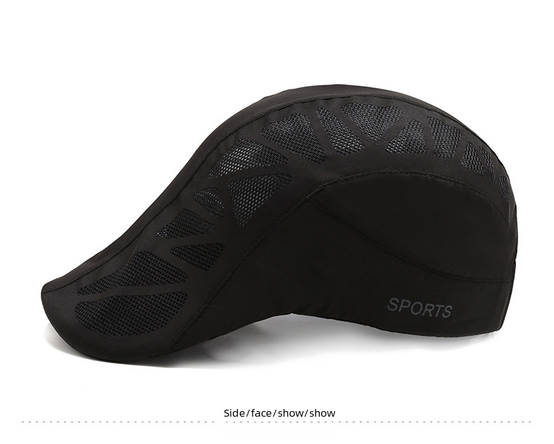 Chapeau d'été à séchage rapide, casquette de tennis fine, casquette avant, casquette tout-terrain, protection solaire, chapeau de pêche, chapeau de soleil, chapeau de soleil pour hommes_voghion.com