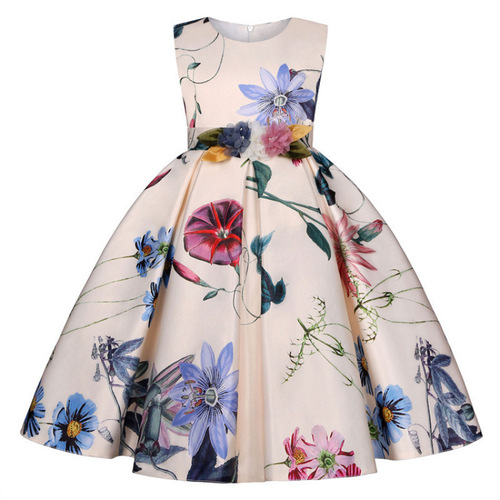 Princess Dress for Girls Wedding Party Kids Dresses