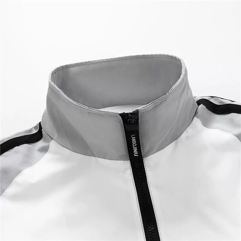 Мужская кожаная куртка весна–осень с воздухопроницаемостью, slim fit, лёгкая повседневная ветровка