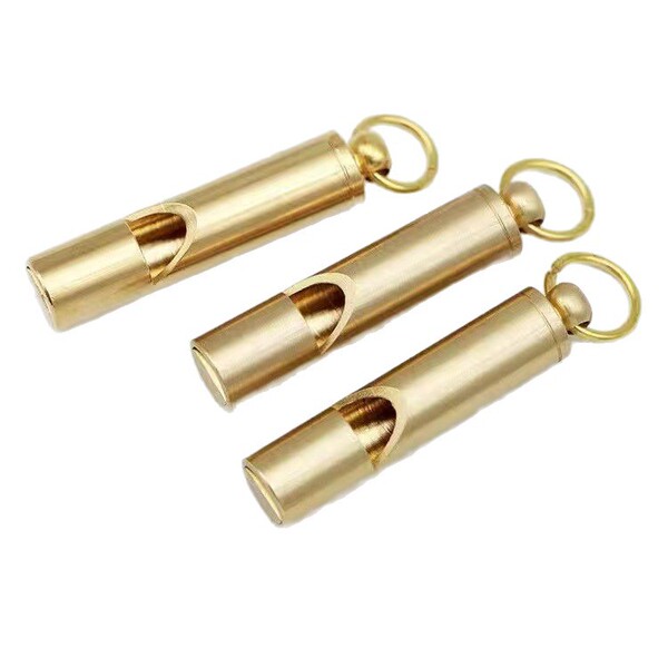 Brass whistle