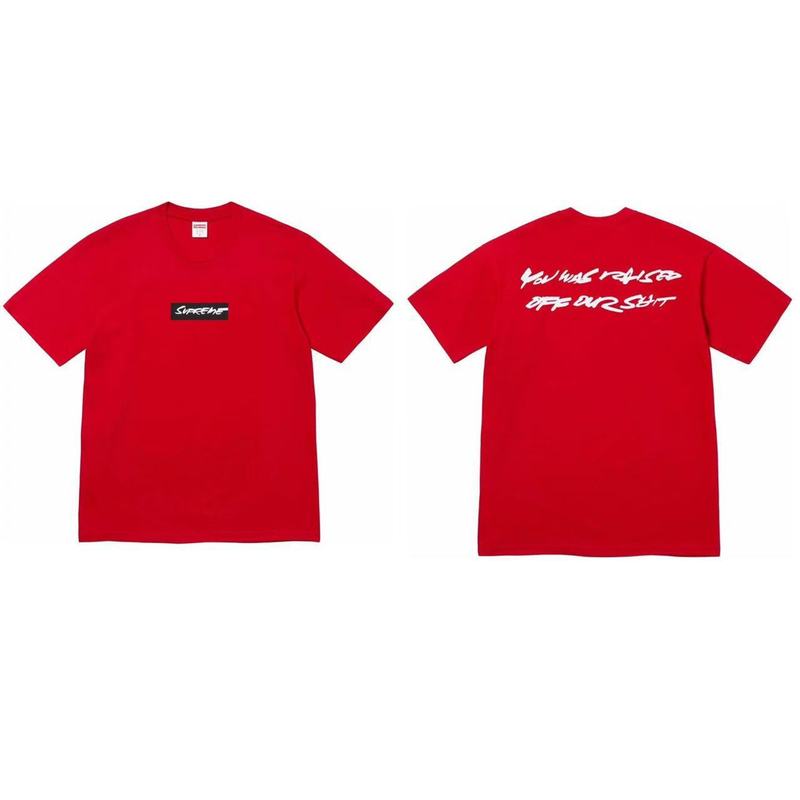 クロスボーダーファッションとトレンディなシュプリームレタープリントラウンドネック半袖ユニセックスストリートファッションTシャツドロップシッピング|undefined