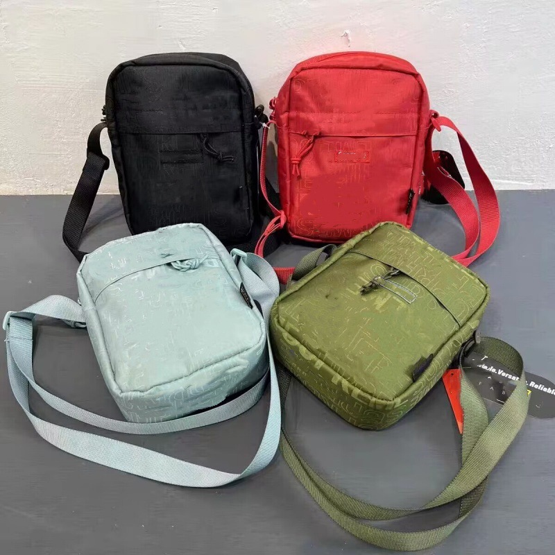 Men's and Women's 3m Reflective Stripe Dark Pattern Waist Bag, Single Shoulder Crossbody Bag, Couple's Gym Bag, Korean Style Fashion Letter Sports Chest Bag