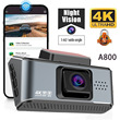 New hot cross-border e-commerce English HD 4K driving recorder WiFi GPS recorder digital camera