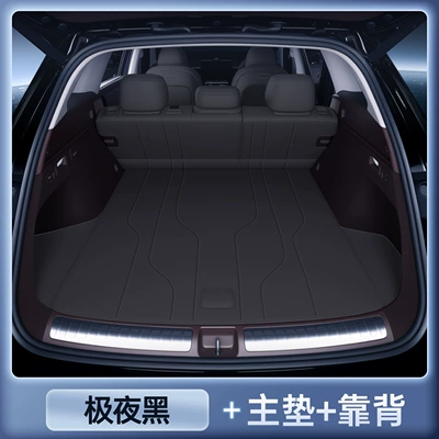 Trunk Mat Car Accessories for Audi E7X - select-extreme-night-black-main-cushion-second-row-backrest-audi-e7x