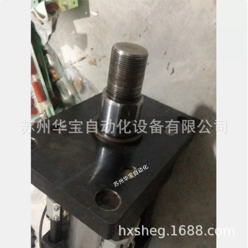 隆运UNIMEC标准柱形感应式油缸前法兰安装复动拉杆油缸LN01B