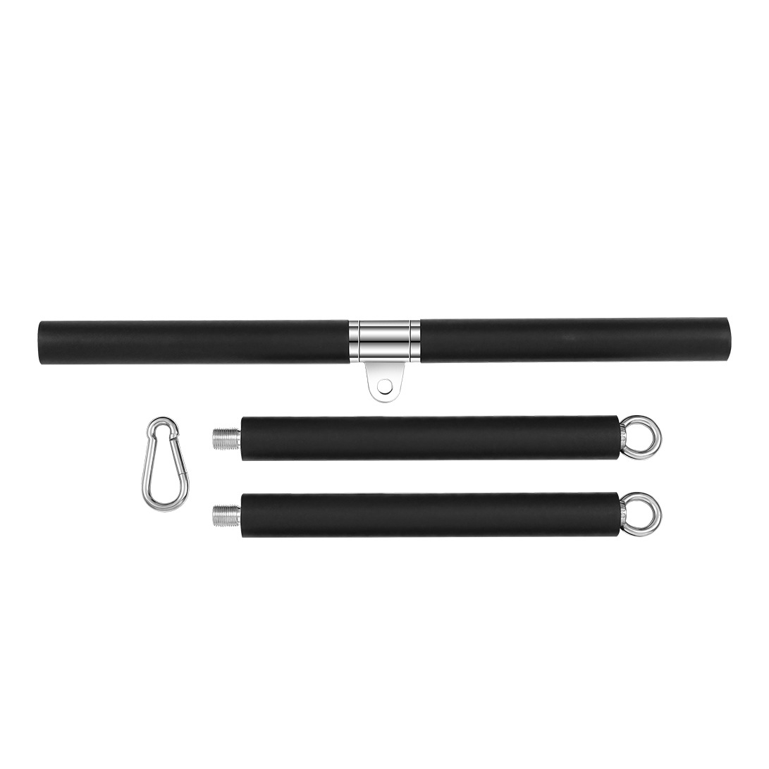 Anillo de rodamiento de tres secciones tire varilla larga varilla de tracción integral entrenador tire varilla de tracción seca accesorios de equipos de entrenamiento de carga de peso Rod