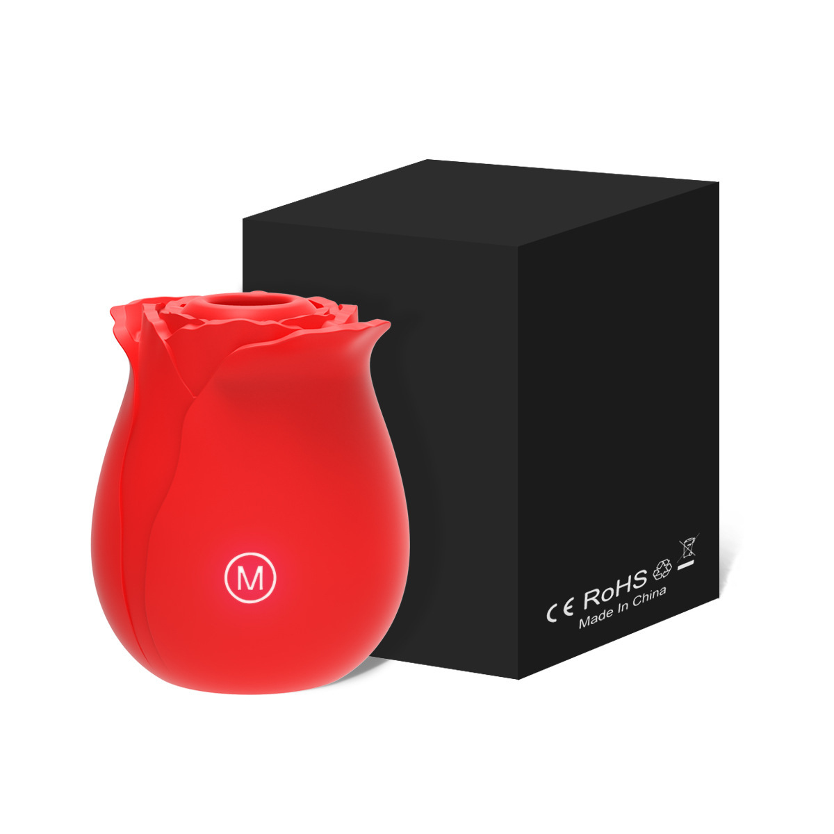 Rose-shaped Single-head Suction For Women, Instant Orgasm Sex Toy, Masturbation Erotic Adult Product, Female Vibrator_voghion.com