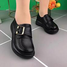 N 13903 Platform wedge comfortable mom's shoes �ɸ����¸�