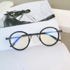 Sweeping the storm Sun Honglei the same glasses frame retro literary circular myopia full men's tide anti -blue light mirror