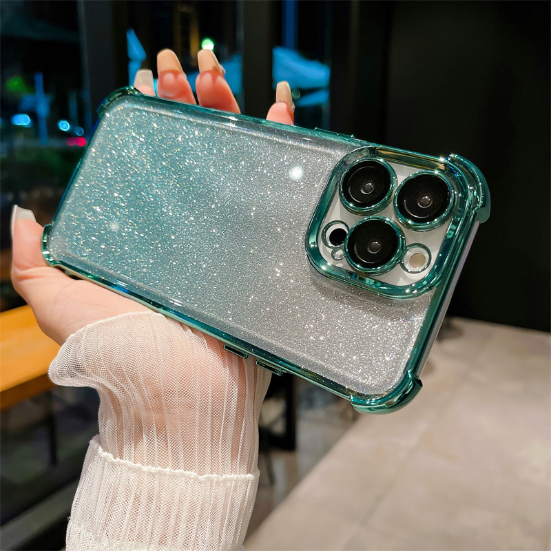 Protector de pantalla todo incluido con bolsas de aire en las cuatro esquinas, funda para teléfono Apple 17 compatible con iPhone 14, funda protectora anticaídas para 13 Pro Max