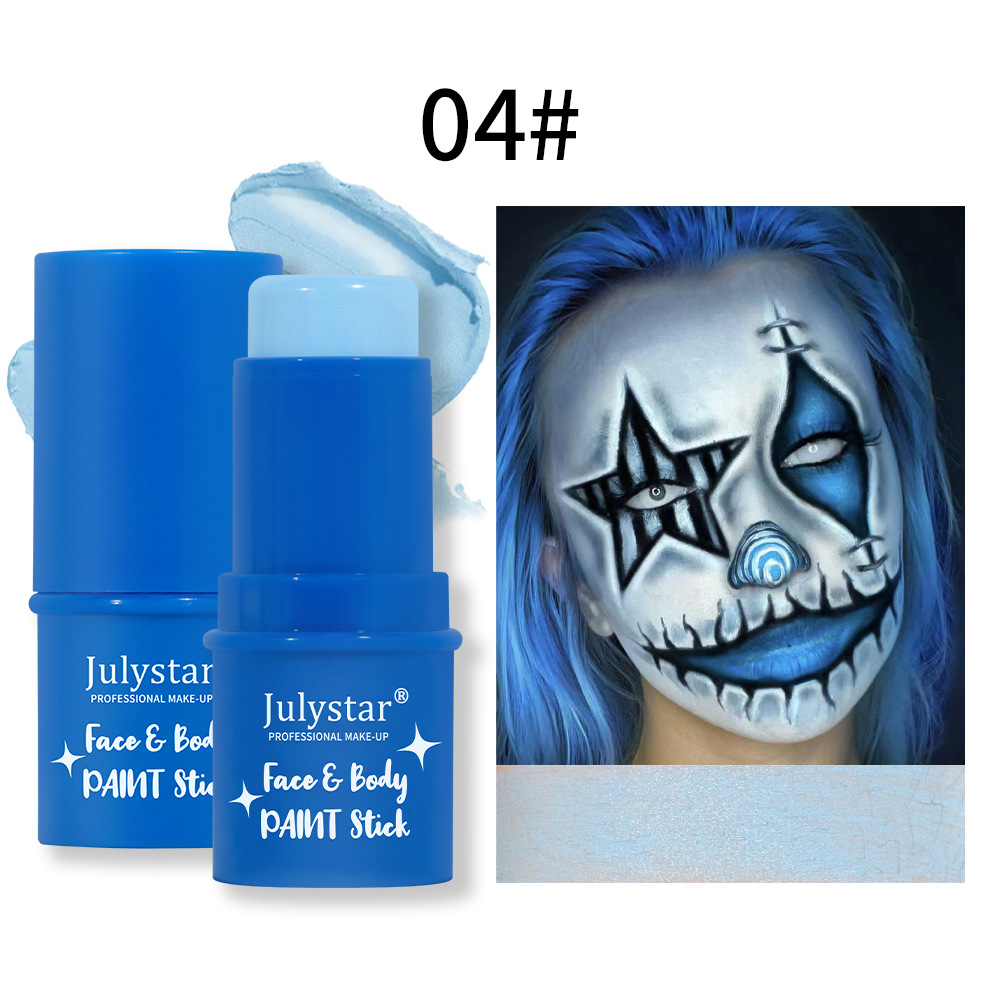 Halloween body cream, makeup, water-soluble fluorescent facial stage painting stick_viptrois.com